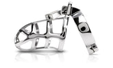 Metal Worx Hand-Polished Weighted High-Quality Steel Cock Cage Cages